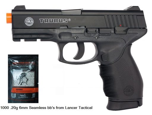 Taurus 24/7 Spring Airsoft Pistol from Lancer Tactical