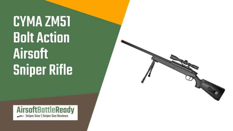 CYMA ZM51 Bolt Action Airsoft Sniper Rifle w/ Scope and Bipod Review