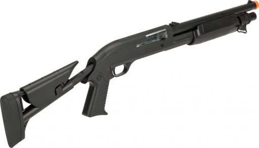 Evike CYMA M3 3-Round Burst Multi-Shot Shell Loading Airsoft Shotgun