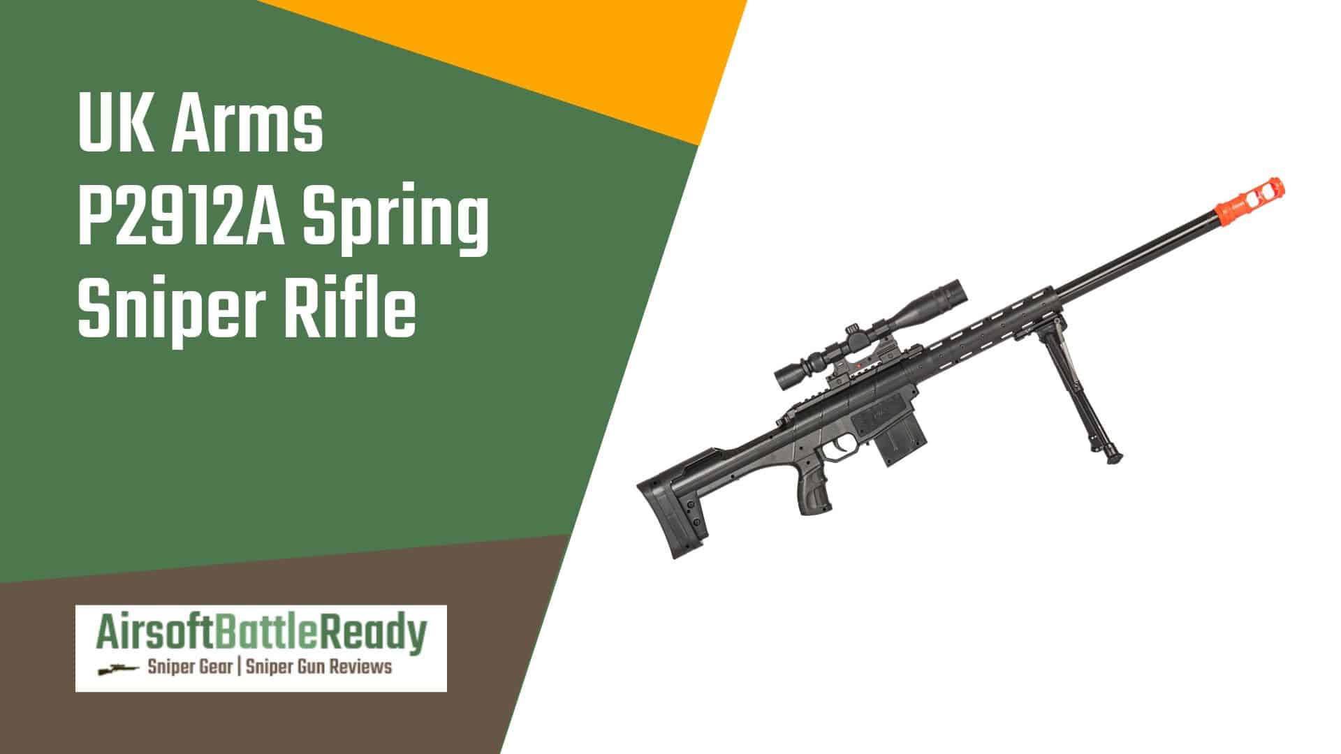 UK Arms P2912A Spring Sniper Rifle Review - Airsoft Battle Ready