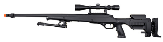 Well MB12 Heavy Weight Airsoft Sniper Rifle With Scope And Bipod